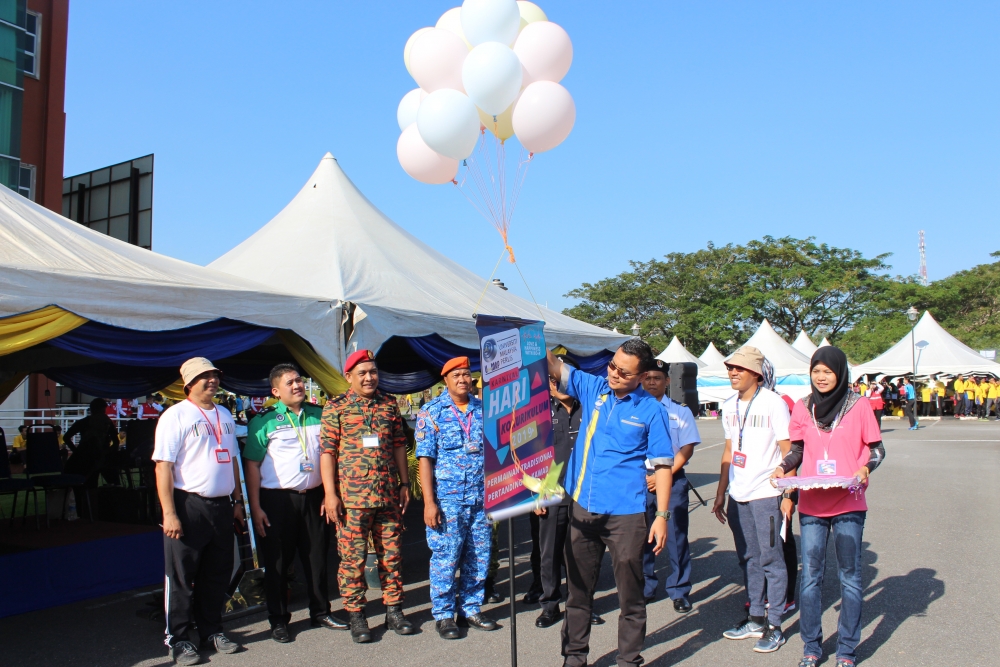 Upacara Perasmian oleh Timbalan Dekan HEPA, Dr. Mohd Zakimi